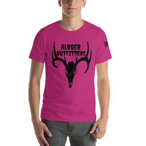 ALBOER DEER SKULL Short-Sleeve Unisex T-Shirt