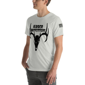 ALBOER DEER SKULL Short-Sleeve Unisex T-Shirt