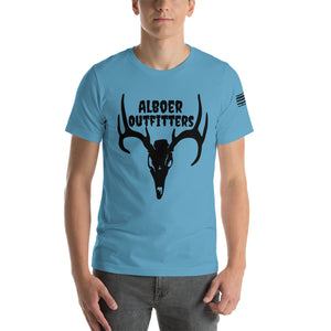 ALBOER DEER SKULL Short-Sleeve Unisex T-Shirt