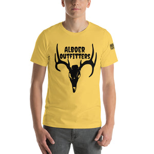 ALBOER DEER SKULL Short-Sleeve Unisex T-Shirt