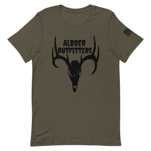 ALBOER DEER SKULL Short-Sleeve Unisex T-Shirt