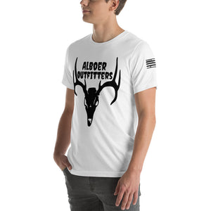 ALBOER DEER SKULL Short-Sleeve Unisex T-Shirt