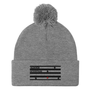 ALBOER FLAG Pom-Pom Beanie