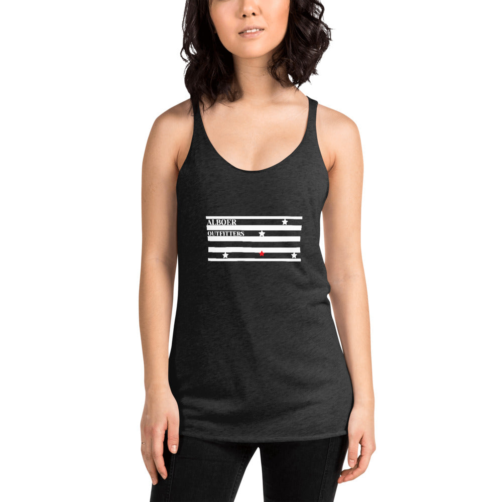 ALBOER FLAG Women's Racerback Tank