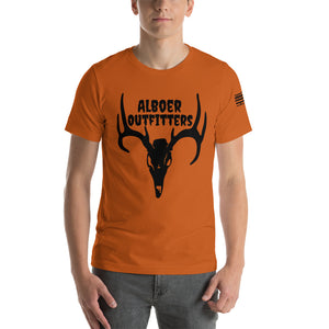 ALBOER DEER SKULL Short-Sleeve Unisex T-Shirt