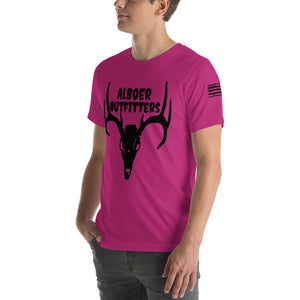 ALBOER DEER SKULL Short-Sleeve Unisex T-Shirt