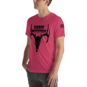 ALBOER DEER SKULL Short-Sleeve Unisex T-Shirt